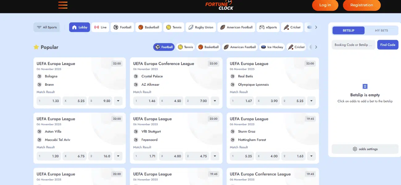 fortune clock sportsbook review