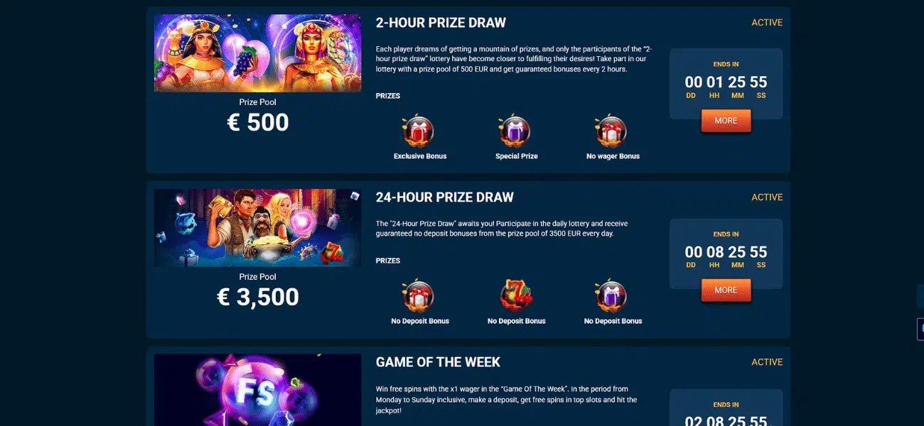maximum casino lotteries