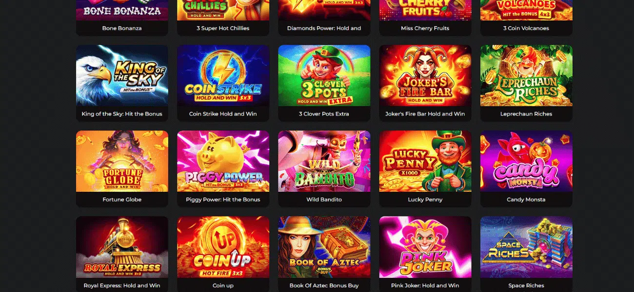 captain marlin casino slots lobby