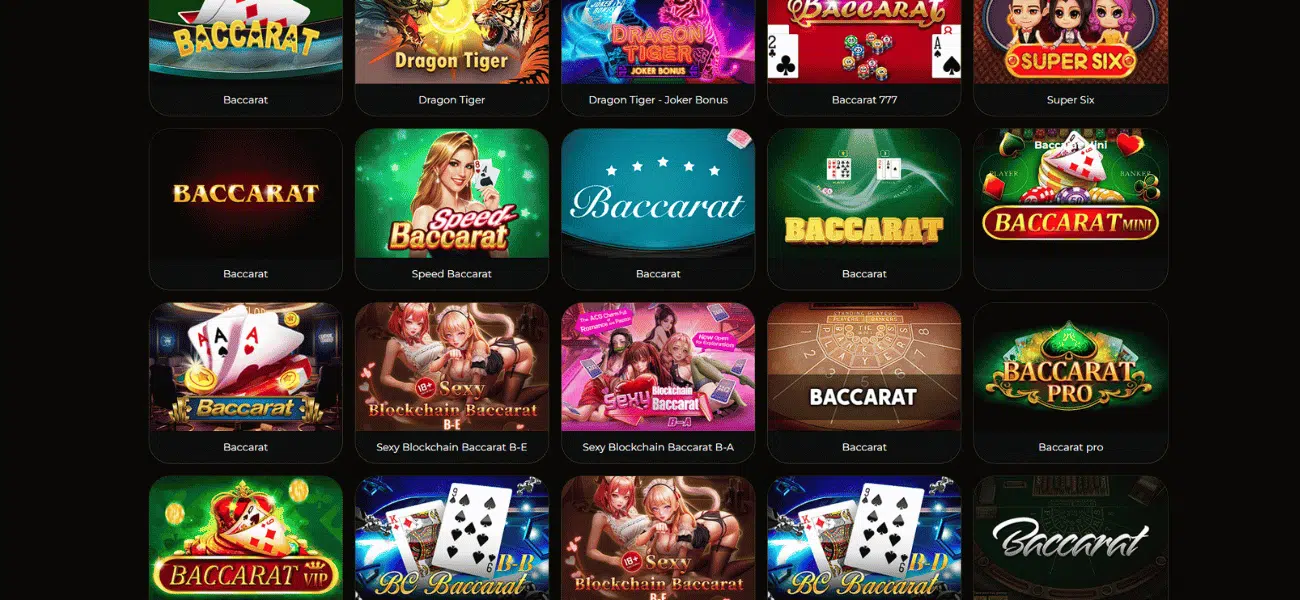 kaboom slots casino table games