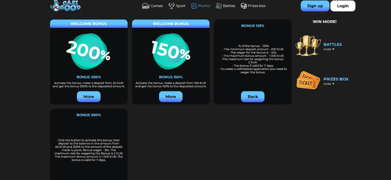 casigood casino promotions