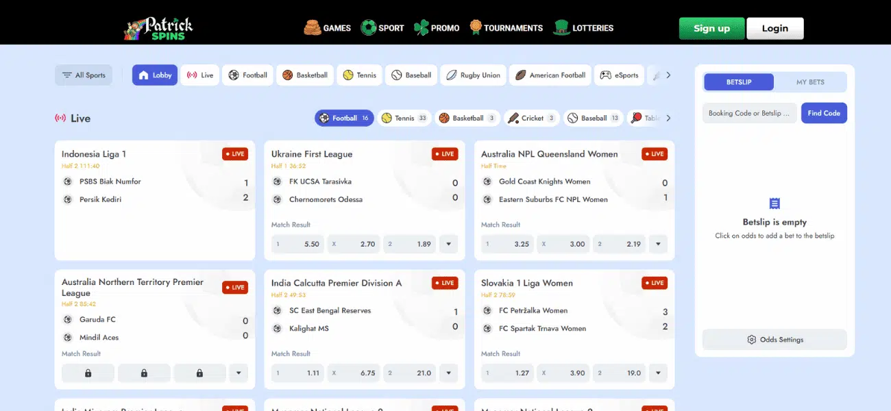 patrick spins sportsbook review