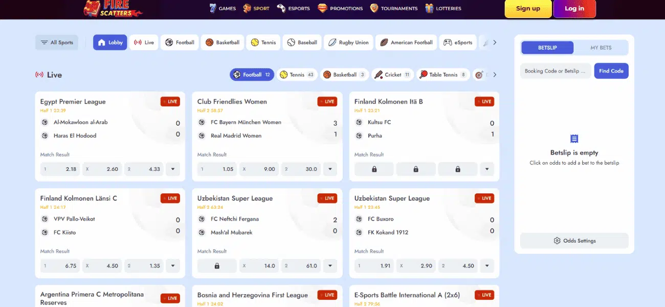 fire scatters sportsbook review