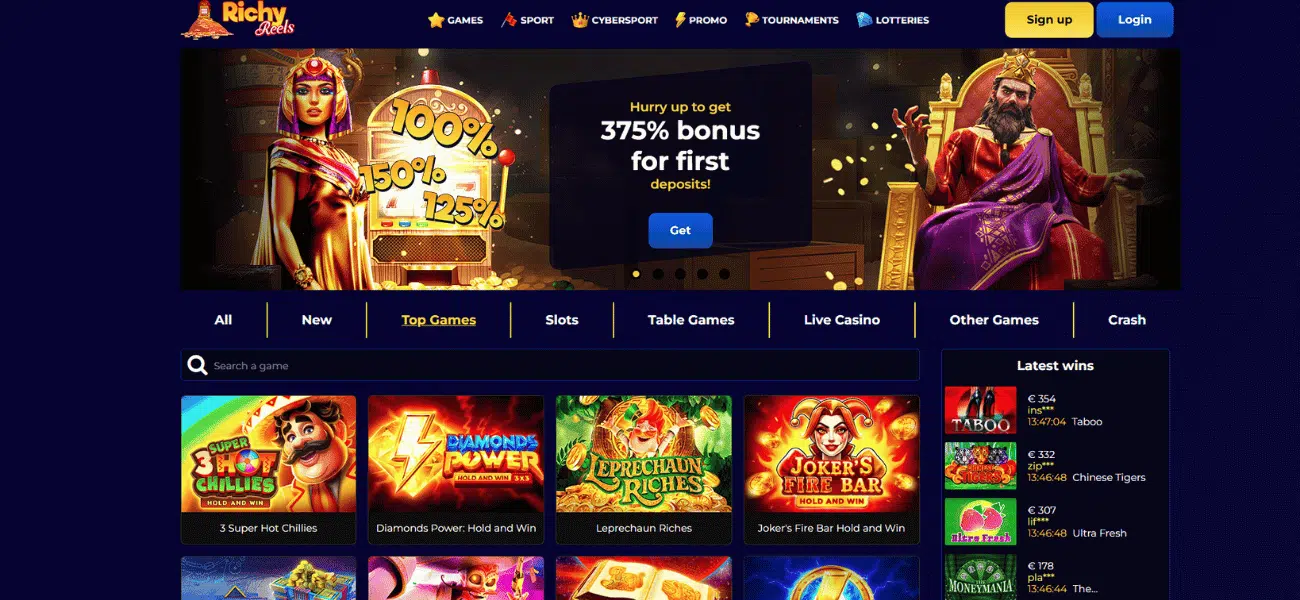 richy reels casino review