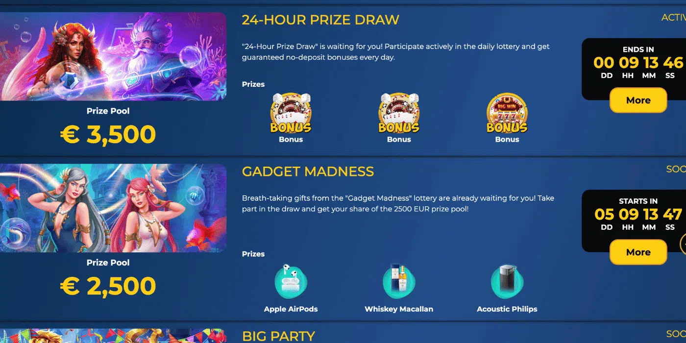 richy fish lotteries