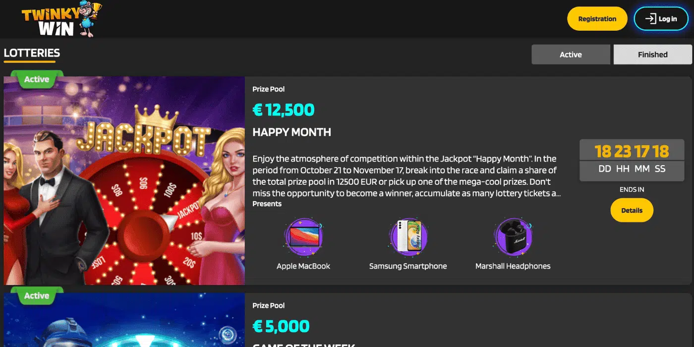 twinky win lotteries