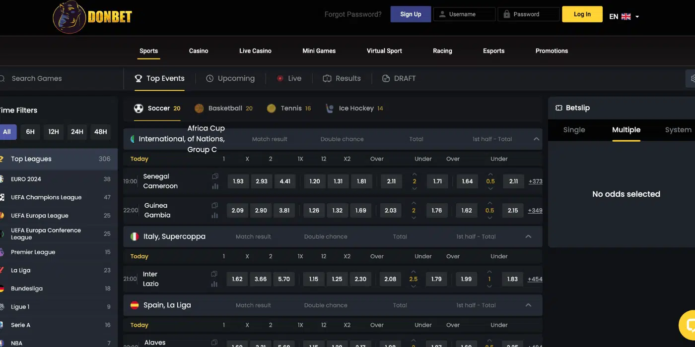 donbet sportsbook