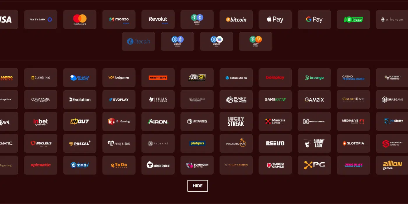pirate pots casino game providers